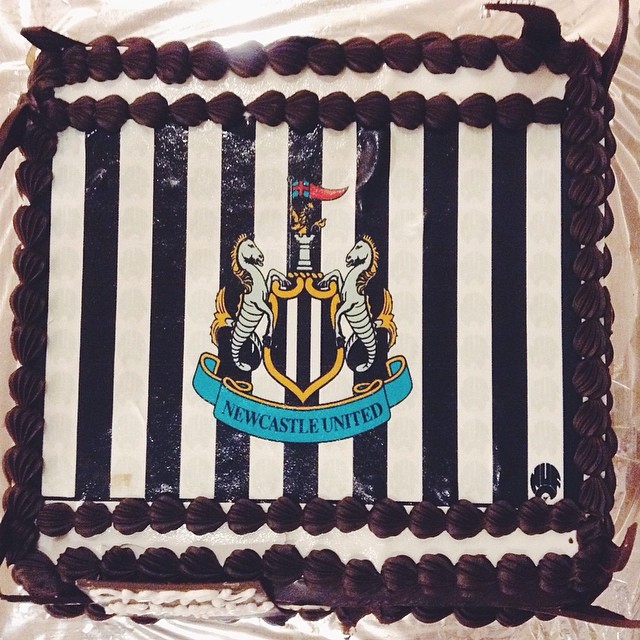 newcastle united cake