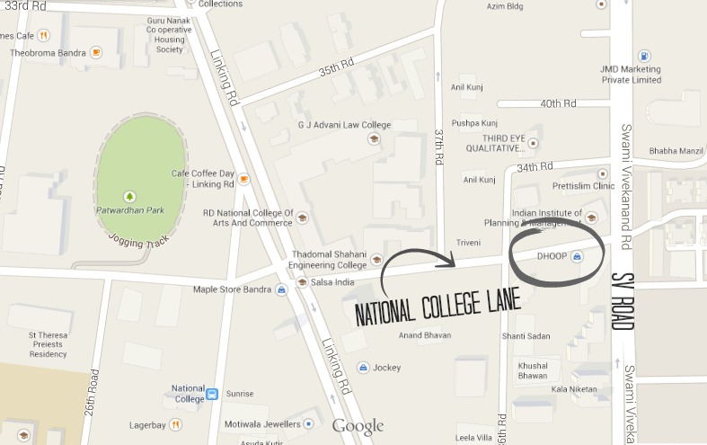Dhoop National College Lane