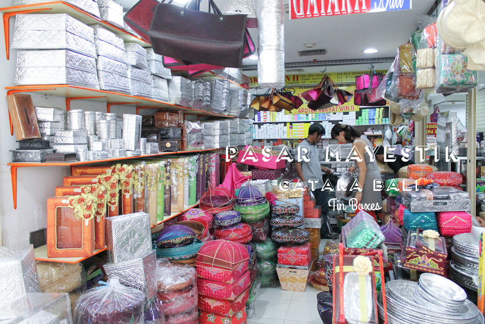 Pasar Mayestik Tin Boxes Gatara Bali
