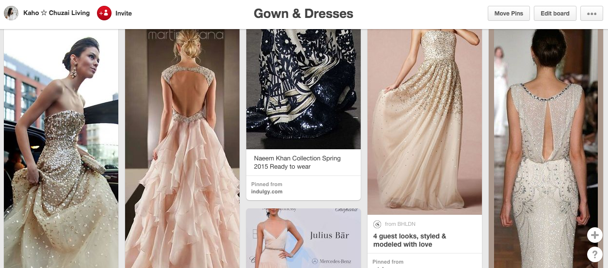 Pinterest Gown & Dresses