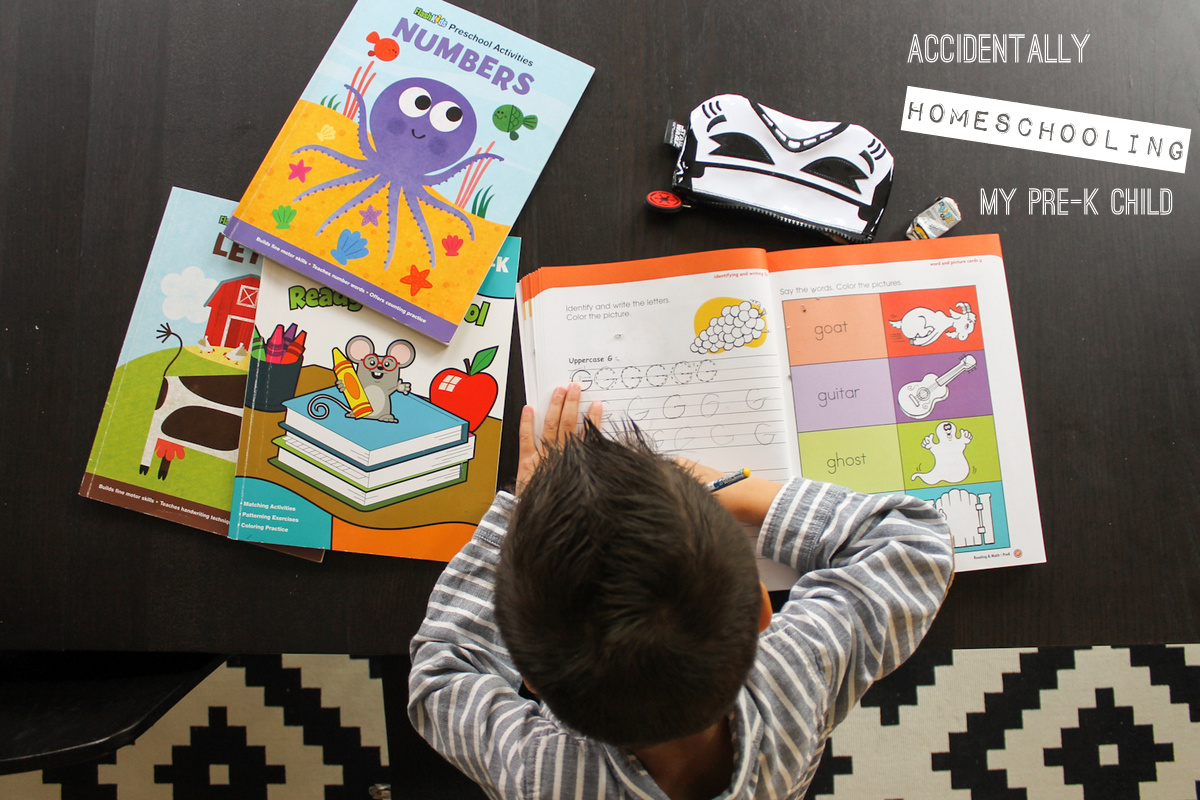 Accidentally Homeschooling My Pre-K Child