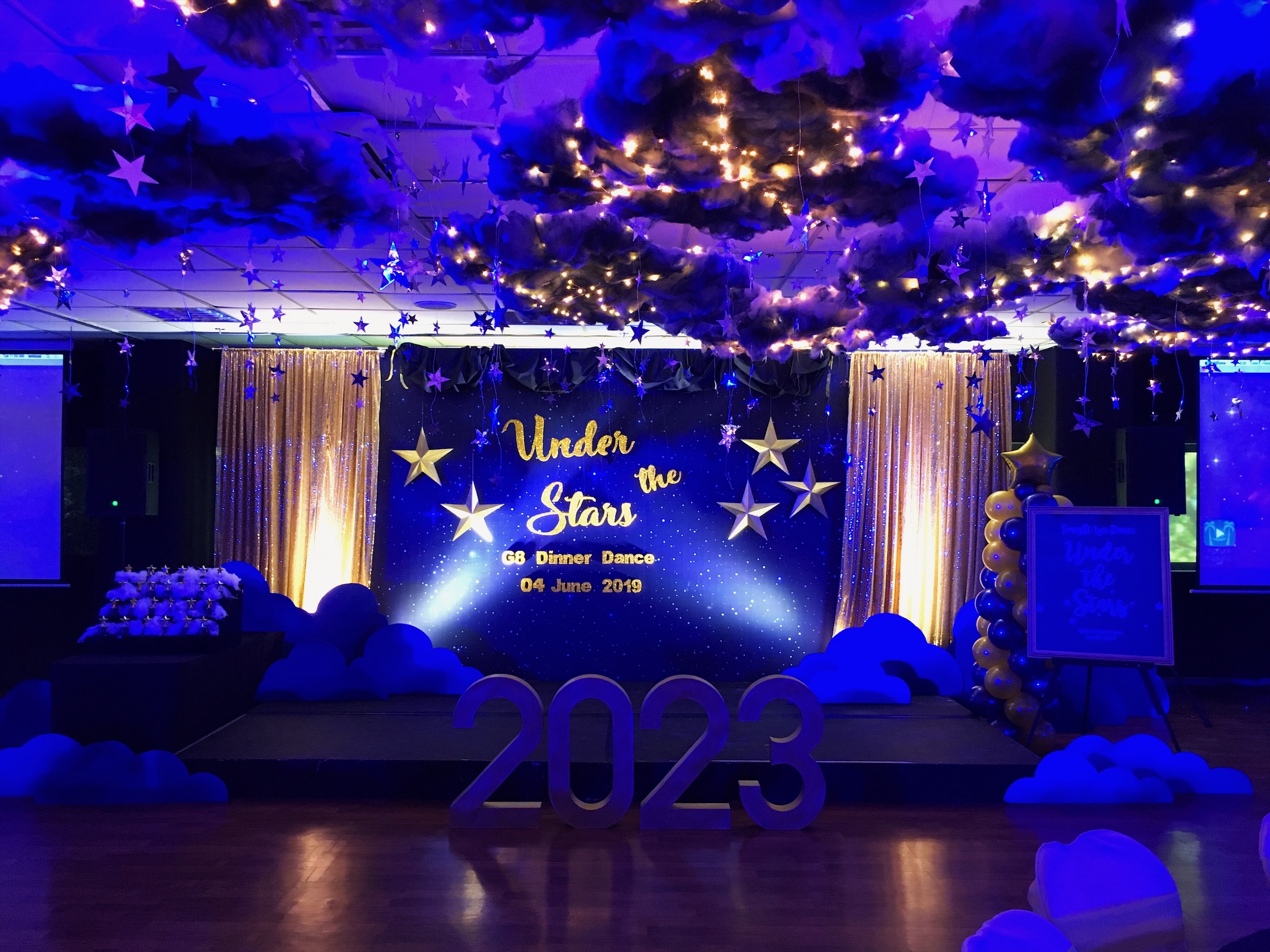 Decorations For Under The Stars Dinner Dance