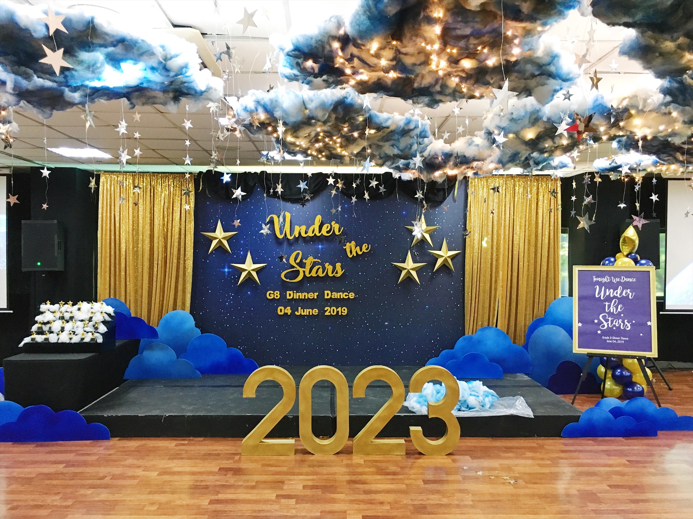 Decorations For Under The Stars Dinner Dance