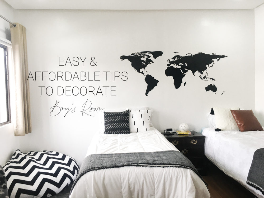 Easy & Affordable Tips To Decorate Boy's Room | Chuzai Living